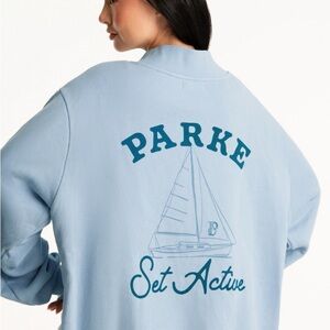 Parke x SET Sail Graphic Mockneck